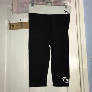 PINK Victoria's Secret yoga capris